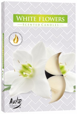 Podgrzewacze zapachowe Białe Kwiaty 6szt